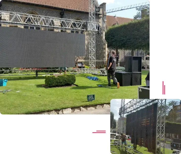 EVENT PRODUCTION SERVICES FOR OUTDOOR EVENTS