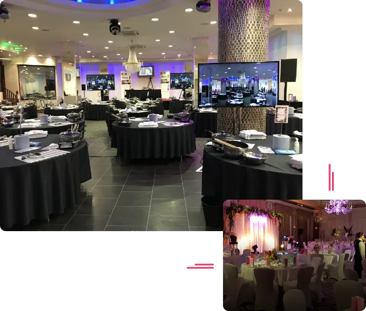 Gala Dinners Audio Hire with Technical Support