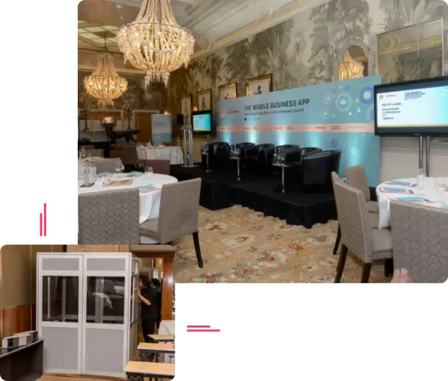 SIMULTANEOUS INTERPRETATION EQUIPMENT HIRE RENTAL FOR GALA DINNERS IN LONDON