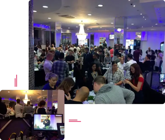 audio visual AV hire for gala dinners