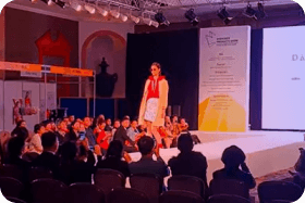 Fashion Show Set Up For Confident Portrayal