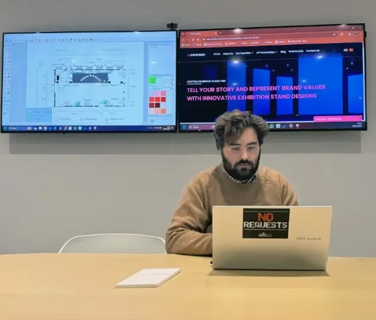 In-House exhibition stand designers