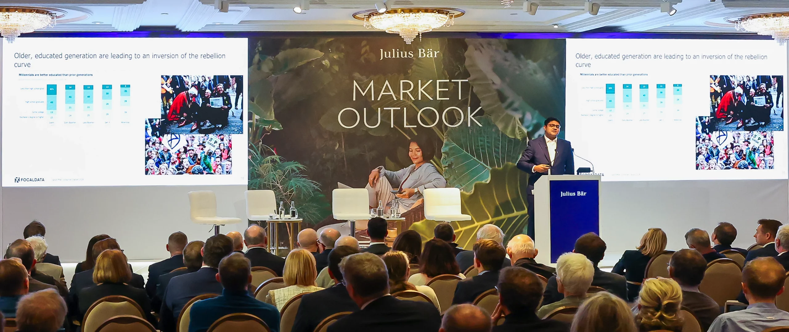 Stage set design for coroporate events