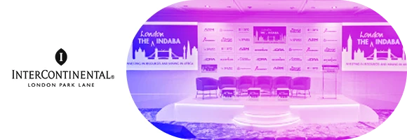 Event production services at intercontinental hotel set2