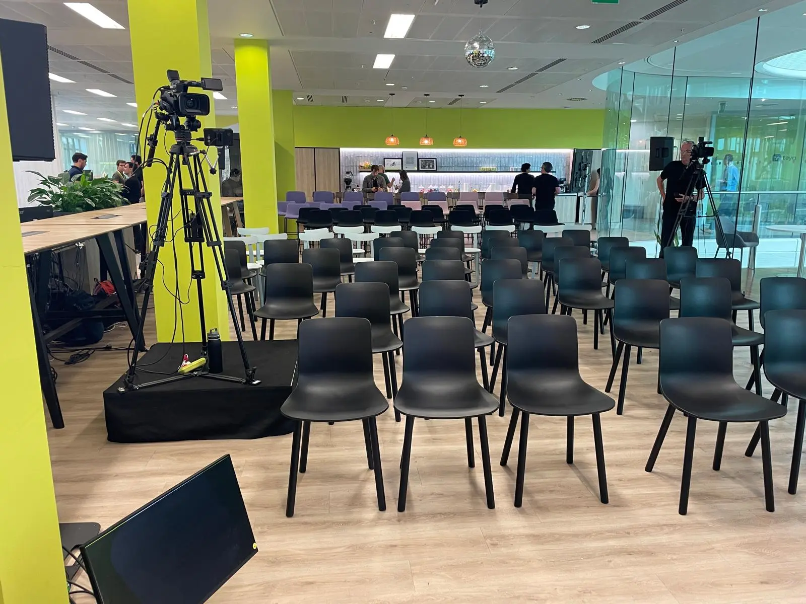 event setup for Teya