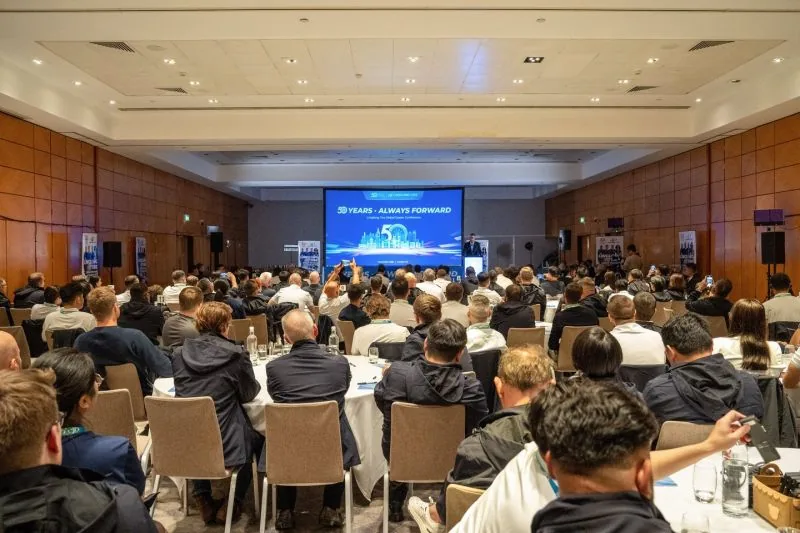 Dealers audience at Linglong Tire 50th Anniversary Conference London