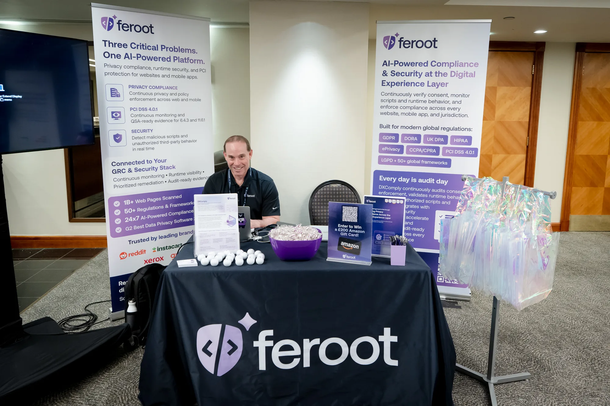 feroot-sponsor-exhibition-stand-grc-summit-london-2026