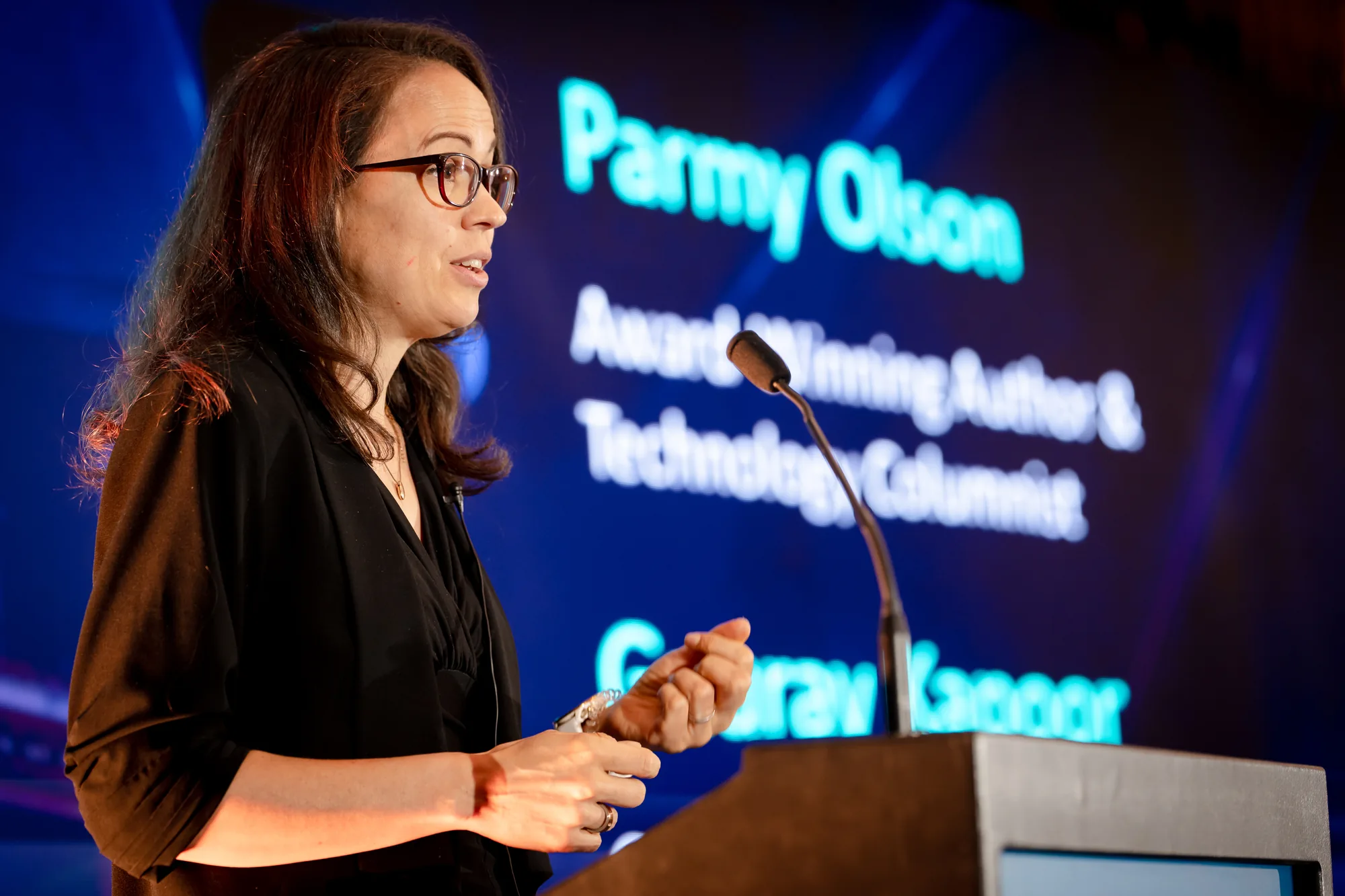 keynote-introduction-lectern-led-wall-grc-summit-london-2026