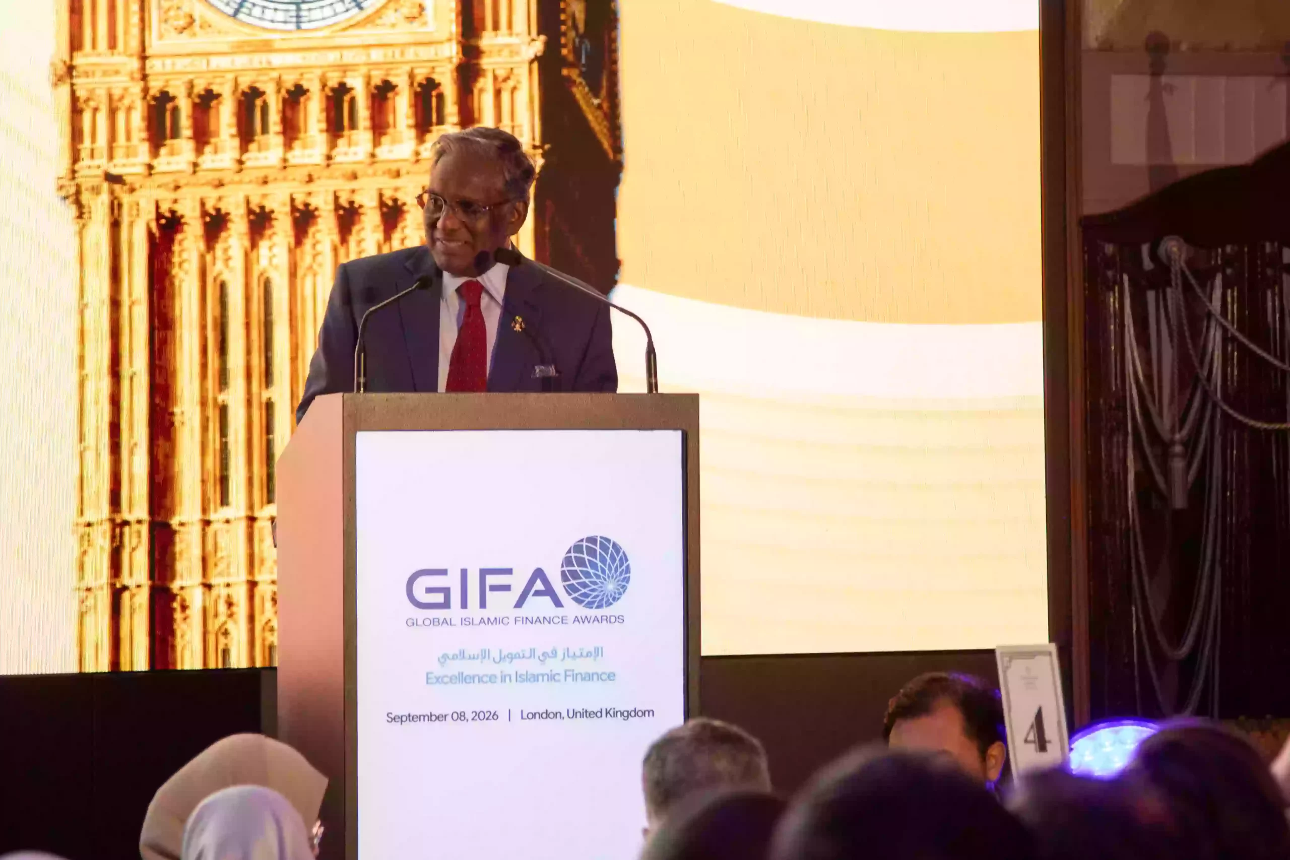 GIFA 2026 london keynote podium